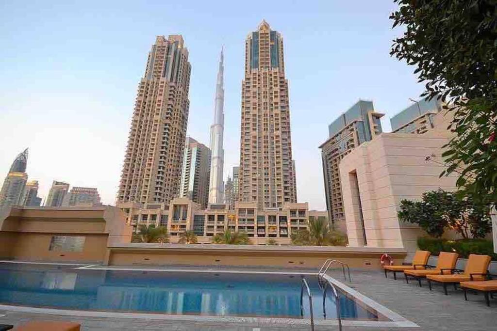 Lux 1Br 2 Min To Burj Khalifa Apartman Dubaj Kültér fotó